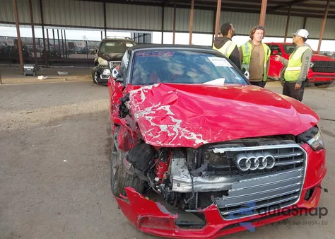 2014 Audi S5 3.0T Premium Plus from USA, damaged, VIN WAUCGAFH3EN014543